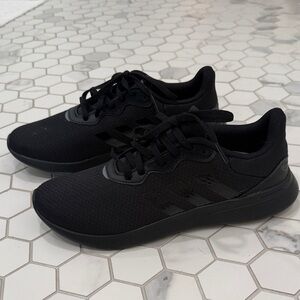 Adidas Triple Black Athletic Shoes